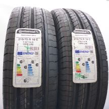 4. Opony 215/75 R16C 4x CONTINENTAL 116/114R VanContact Ultra Letnie 2023 