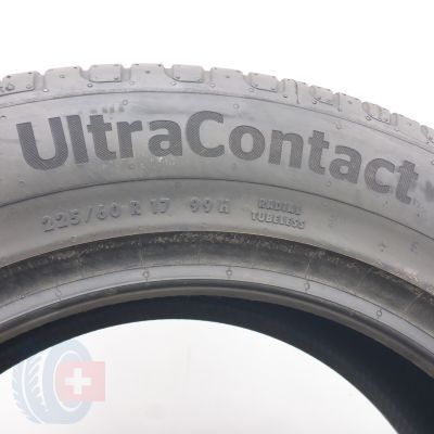 7. Opony 225/60 R17 4x CONTINENTAL 99H UltraContact Letnie 2024 