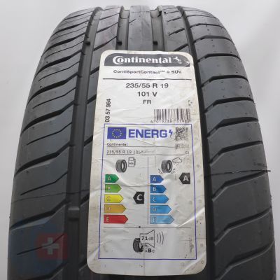 Opona 235/55 R19 1x CONTINENTAL 101V ContiSportContact 5 Suv Letnia 2023 