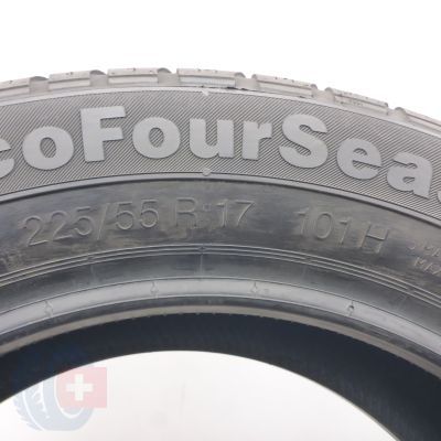 7. Opony 225/55 R17 2x CONTINENTAL 101H VancoFourSeason Reinforced M+S  Wielosezonowe 2022/23 