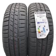 Opony 205/70 R15 2x CONTINENTAL 96T CrossContact Winter Zimowe 2022 Jak Nowe