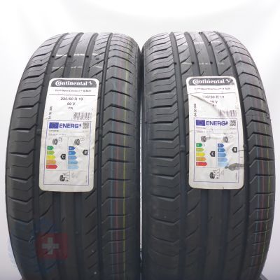 Opony 235/50 R19 2x CONTINENTAL 99V ContiSportContact 5 SUV  Letnie 2023 