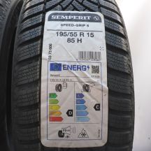 2. Opony 195/55 R15 4x SEMPERIT 85H Speed-Grip 5 Zimowe 2022/23 