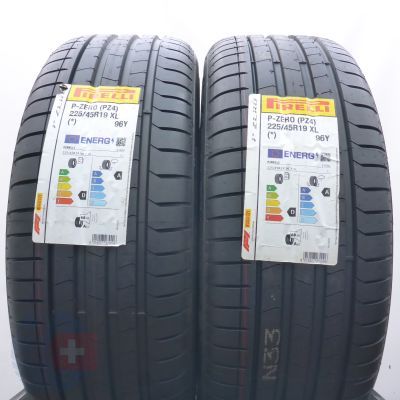 Opony 225/45 R19 2x PIRELLI 96Y XL P Zero BMW Letnie 2024
