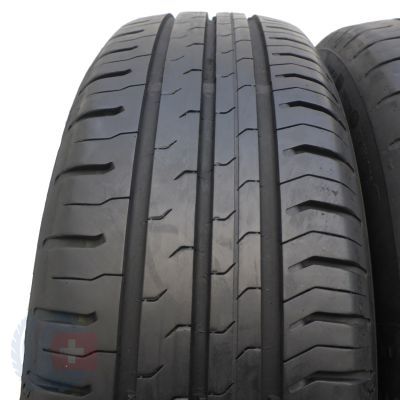 2. 4 x CONTINENTAL 165/65 R14 79T ContiEcoContact 5 Lato 2015 5,8; 6,2mm