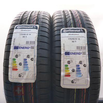 Opony 175/65 R14 2x CONTINENTAL 82T UltraContact Letnie 2024