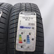 2. Opony 195/55 R15 2x BARUM 85H Polaris 5 Zimowe 2022 