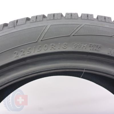 7. Opony 225/50 R18 4x DUNLOP 99H XL SP Winter Sport 3D A0 Zimowe 2022 7,5-7,8mm