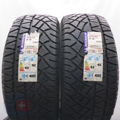 4. Opony 235/55 R18 4x MICHELIN 100H Latitude Cross M+S Letnie 2019