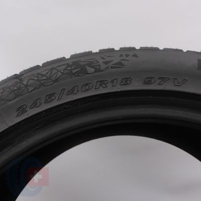 6. Opony 245/40 R18 4x NEXEN 97V XL WinGuard Sport2 WU7 Zimowe 2018, 2019 Jak Nowe 7,5-7,8mm