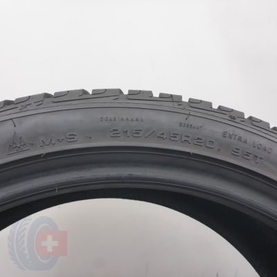 5. Opony 215/45 R20 4x GOODYEAR 95T XL UltraGrip Performance + Electric Zimowe 2024 7-8mm
