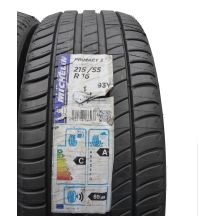 3. Opony 215/55 R16 2x MICHELIN 93Y Primacy 3 Letnie 2016 Nieużywane 