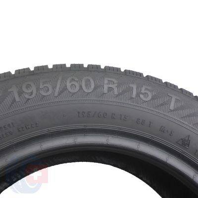 5. 2 x GISLAVED 195/60 R15 88T Euro Frost 6 Zima 2019 7mm Jak Nowe