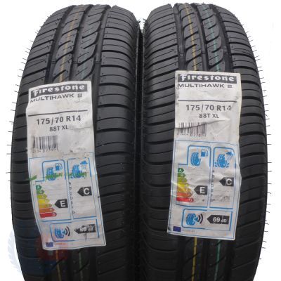 4. 4 x FIRESTONE 175/70 R14 88T XL Multi Hawk 2 Lato 2018 Jak Nowe