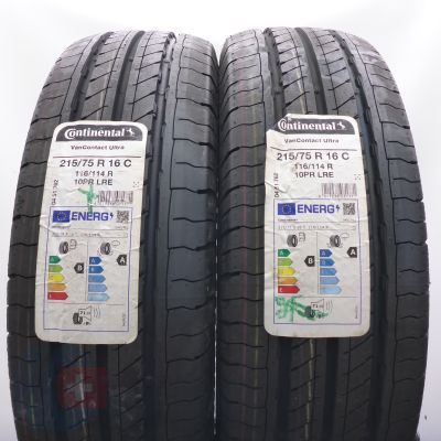 4. Opony 215/75 R16C 4x CONTINENTAL 116/114R VanContact Ultra Letnie 2023 