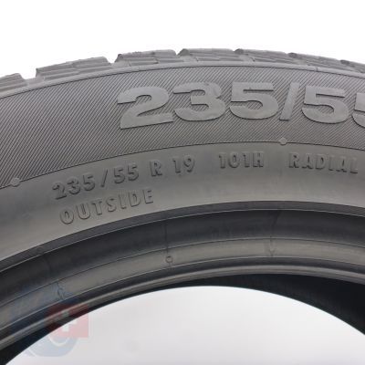 7. Opony 235/55 R19 4x CONTINENTAL 101H CrossContact Winter A0  Zimowe 2022 7,8-8,2mm