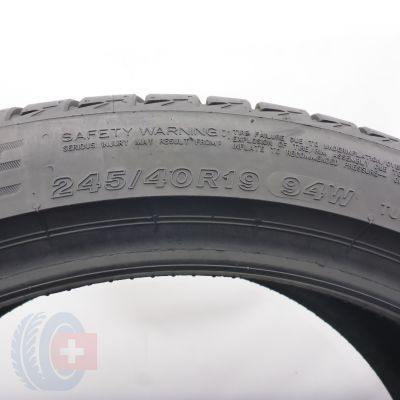 4. Opony 245/40 R19 2x BRIDGESTONE 94W Turanza T005 Letnie 2023 6,5-6,6mm