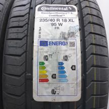 3. Opony 235/40 R18 4x CONTINENTAL 95W XL ContiSportContact 5 SEAL Letnie 2023  