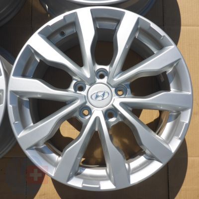 4. 4x Alufelgi 17 HYUNDAI 5x114,3 7J Et50 Kona i30 Santa Fe III / IV Tucson iX35