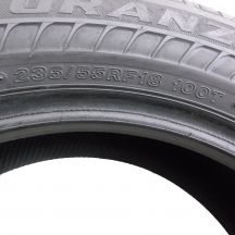 4. 2 x BRIDGESTONE 235/55 R18 100T Turanza EL 400-02 RunFlat Lato M+S DOT17 6,2-6,5mm
