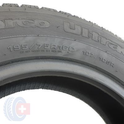 6. 2 x GOODYEAR 195/75 R16 C 107/105R Cargo UltraGrip Zima 8.5mm