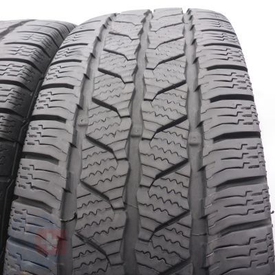 2. Opony 215/75 R16C 2x CONTINENTAL 113/111R VanContact Winter Zimowe 2018 7-6,8mm