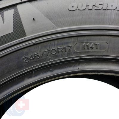 6. Opony 245/70 R17 4x MICHELIN 114T XL Latitude Cross M+S Letnie 2021/23 8-8,8mm