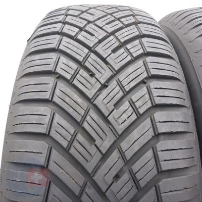 2. Opony 195/65 R15 2x CONTINENTAL 91H AllSeasonContact 2 Wielosezonowe 2024 7,2mm