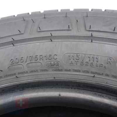 4. Opony 205/75 R16C 2x MICHELIN 113/111R Agilis 3 Letnie 2023 8mm