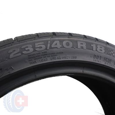 7. 2 x CONTINENTAL 235/40 R18 95V XL ContiWinterContact Ts 810 S M0 Zima 7.8mm