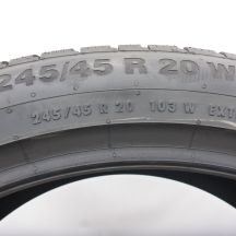 6. Opony 245/45 R20 2x CONTINENTAL 103W XL WinterContact TS 850 P A0  Zimowa 2019 