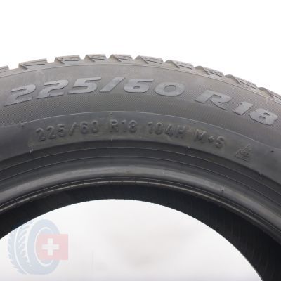 8. Opony 225/60 R18 2x PIRELLI 104H XL Winter Sottozero 3 RFT BMW Zimowe 2024 
