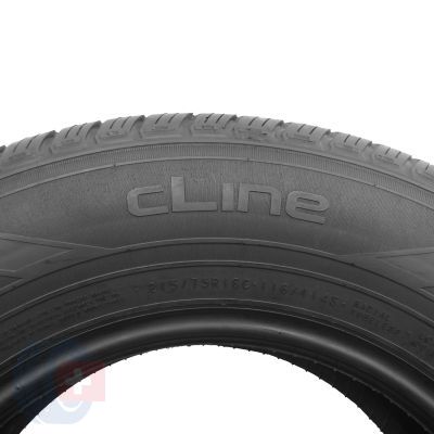 5. 4 x NOKIAN 215/75 R16C 116/114S cLine Lato 2017 Jak Nowe 8,8-9mm
