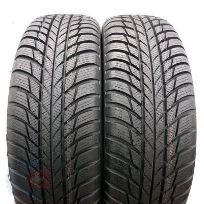5. Opony 185/60R16 4 x BRIDGESTONE 86H Blizzak LM001 Zimowe 2018 Nieużywane 