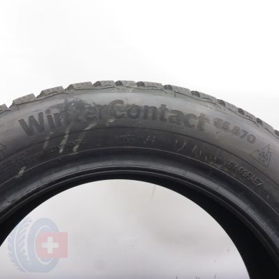 6. Opony 195/55 R15 2x CONTINENTAL 85H WinterContact TS 870 Zimowe 2022/23