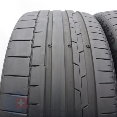 2. Opony 245/35 R20 2x CONTINENTAL 95Y XL RunFlat SportContact 6 Letnie 2022 6mm