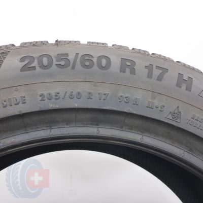 6. Opony 205/60 R17 2x CONTINENTAL 93H WinterContact TS 850 P SUV Zimowe 2020 