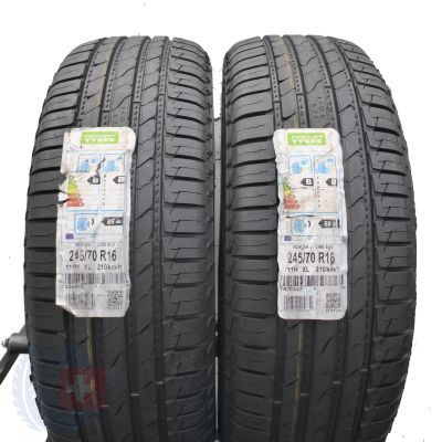 3. Opony 245/70/16 4x NOKIAN  Line SUV 111H XL Lato 2016 Nieużywane