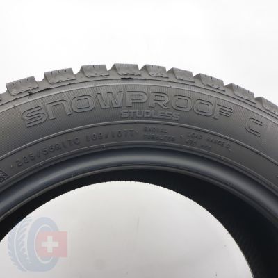 8. Opony 225/55 R17C 4x NOKIAN 109/107T Snowproof C Zimowe 2025 8mm
