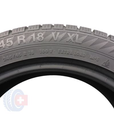 6. 4 x GISLAVED 245/45 R18 100V XL EuroFrost 6 Zima 2022 7mm Jak Nowe