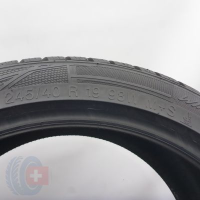 4. Opony 245/40 R19 2x VREDESTEIN 98W XL Wintrac Pro Zimowe 2023 8mm