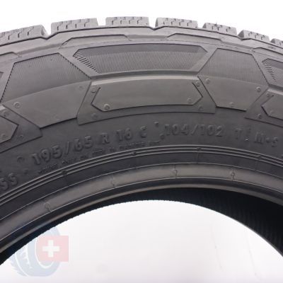 8. Opony 195/65 R16C 4x CONTINENTAL 104/102T  VanContact Winter Zimowe 2020
