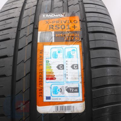 3. Opona 315/35 R21 1x TRACMAX 111Y XL X-Privilo RS01+ Letnia M+S 2020 Jak Nowa Nieużywana