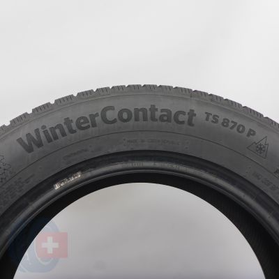 7. Opony 215/65 R17 2x CONTINENTAL 99H WinterContact Ts870 P Zimowe 6,8-7mm 2023