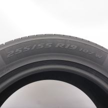 4. Opony 255/55 R19 2x PIRELLI 107W PZero Letnie 2023, 2024 6,8-7mm