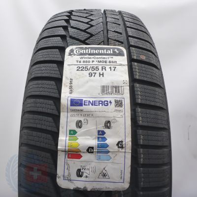 Opona 225/55 R17 1x CONTINENTAL  97H RunFlat BMW MOE WinterContact TS850P Zimowa 2022 Nieużywana