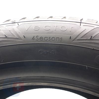 4. Opony 195/55 R16 2x GOODYEAR 91V XL Vector 4Seasons Gen-3 Wielosezonowe 2024 Jak Nowe