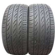 2 x PIRELLI 255/30 ZR22 95Y XL P Zero Nero Lato DOT12 7mm