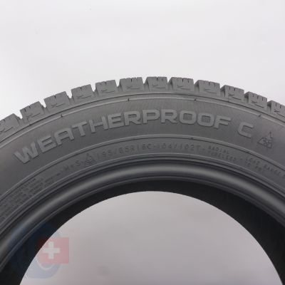 5. Opony 195/65 R16C 2x NOKIAN 104/102T Weatherproof C Zimowe 2017 Nieużywane