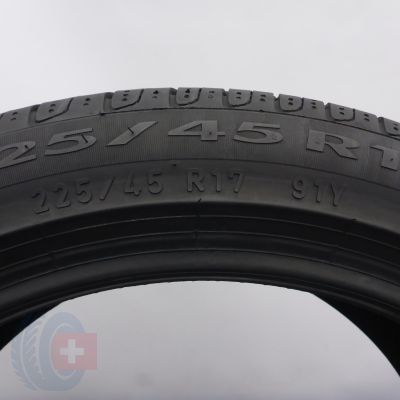 6. Opony 225/45 R17 2x PIRELLI 91Y Cinturato P7 A0 Letnie 2021 6,9mm